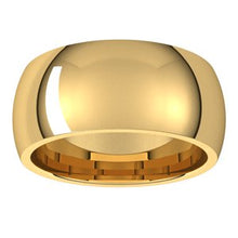 Load image into Gallery viewer, 18K Yellow 9 mm Half Round Comfort Fit Band Size 11.5
