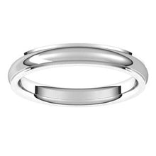 Load image into Gallery viewer, Sterling Silver 3 mm Comfort Fit Edge Band Size 7
