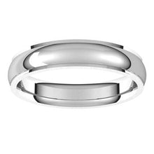Charger l&#39;image dans la galerie, Sterling Silver 4 mm Comfort Fit Edge Band Size 7
