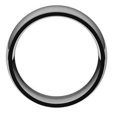 Charger l&#39;image dans la galerie, 18K Blanc 10 mm Comfort Fit Edge Band Taille 13
