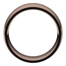 Charger l&#39;image dans la galerie, 18K Rose 10 mm Comfort Fit Edge Band Taille 13
