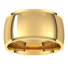 Charger l&#39;image dans la galerie, 18K Jaune 10 mm Comfort Fit Edge Band Taille 12
