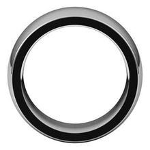 Load image into Gallery viewer, Platinum 10 mm Half Round Comfort Fit Heavy Band Size 8.5
