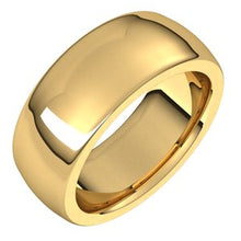 Charger l'image dans la galerie, 18K Jaune 8 mm Demi-tour Comfort Fit Heavy Band Taille 9
