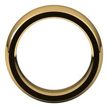 Load image into Gallery viewer, 18K Yellow 8 mm Half Round Comfort Fit Heavy Band Size 9.5
