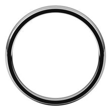 Charger l&#39;image dans la galerie, Sterling Silver 3 mm Half Round Comfort Fit Light Band Size 10
