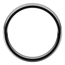 Charger l&#39;image dans la galerie, Sterling Silver 4 mm Half Round Comfort Fit Light Band Size 9.5
