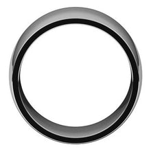 Load image into Gallery viewer, Platinum 12 mm Half Round Comfort Fit Light Band Size 12

