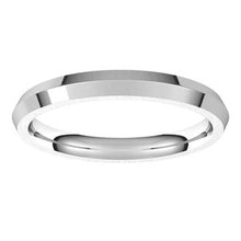 Charger l&#39;image dans la galerie, Sterling Silver 2.5 mm Knife Edge Comfort Fit Band Size 6
