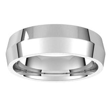 Charger l&#39;image dans la galerie, Sterling Silver 6 mm Knife Edge Comfort Fit Band Size 10
