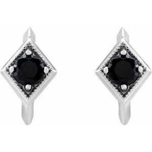 Geometric Hoop Earrings 