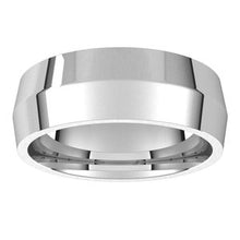 Charger l&#39;image dans la galerie, Sterling Silver 7 mm Knife Edge Comfort Fit Band Size 10
