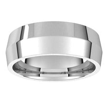 Load image into Gallery viewer, Sterling Silver 7 mm Knife Edge Comfort Fit Band Size 7
