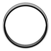 Charger l&#39;image dans la galerie, Sterling Silver 6 mm Milgrain Half Round Light Band Size 9.5
