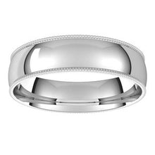 Charger l&#39;image dans la galerie, Milgrain Half Round Comfort Fit Light Bands
