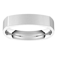 Charger l&#39;image dans la galerie, Sterling Silver 4 mm Square Comfort Fit Band Size 6
