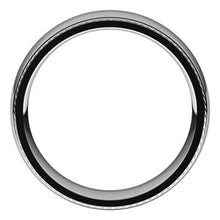 Charger l&#39;image dans la galerie, Sterling Silver 6 mm Rope Half Round Comfort Fit Band Size 9
