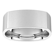 Load image into Gallery viewer, Sterling Silver 7 mm Square Comfort Fit Band Size 9
