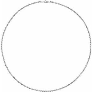 2.6 mm Rounded Box Chain
