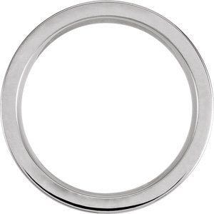 Grooved Band with Satin Finish 