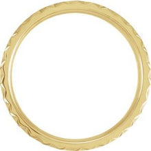 Charger l&#39;image dans la galerie, Scalloped Edge Band with Satin Finish
