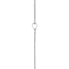 Load image into Gallery viewer, Sterling Silver 28 x 18 mm Cross 18&quot; Necklace
