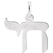 Load image into Gallery viewer, Platinum Chai Pendant
