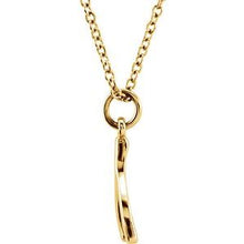 Load image into Gallery viewer, Tiny Posh¬Æ Wishbone Necklace

