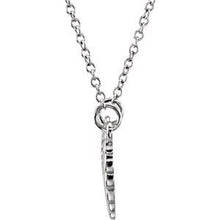 Load image into Gallery viewer, Sterling Silver Tiny Posh¬Æ Angel Wings 16-18&quot; Necklace
