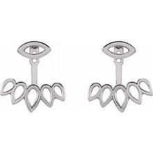 Load image into Gallery viewer, Geometric Ear Jacket Stud Earrings
