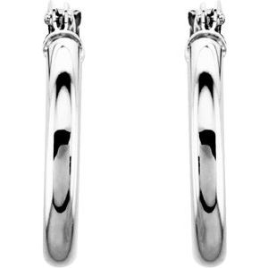 Tube Hoop Earrings 