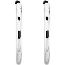 Load image into Gallery viewer, Sterling Silver 15 mm Endless Hoop Tube Earrings
