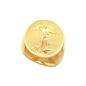 21.4 mm Coin Frame Ring 