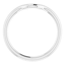 Charger l'image dans la galerie, Sterling Silver Band for 8 x 6 mm [
