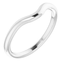 Load image into Gallery viewer, Sterling Silver Band for 7 x 7 mm [
