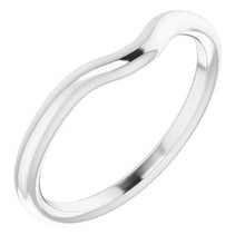 Charger l'image dans la galerie, Sterling Silver Band for 6 x 6 mm [
