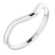 Charger l'image dans la galerie, Sterling Silver Band for 9 x 9 mm [

