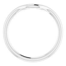 Charger l'image dans la galerie, Sterling Silver Band for 7 x 5 mm [
