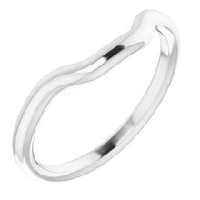 Load image into Gallery viewer, Sterling Silver Band for 7.5 x 7.5 mm [

