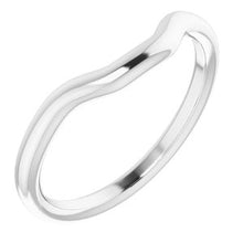 Load image into Gallery viewer, Sterling Silver Band for 6.5 x 6.5 mm [

