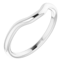 Charger l'image dans la galerie, Sterling Silver Band for 6 x 6 mm [
