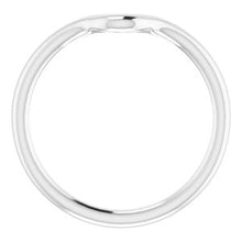 Load image into Gallery viewer, Sterling Silver Band for 7 x 3.5 mm [
