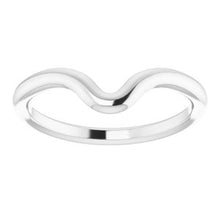 Charger l'image dans la galerie, Sterling Silver Band for 8 x 4 mm [
