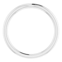 Charger l'image dans la galerie, Sterling Silver Band for 4.8 mm Round Ring
