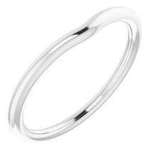 Charger l'image dans la galerie, Sterling Silver Band for 5.2 mm Round Ring
