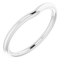 Charger l'image dans la galerie, Sterling Silver Band for 5.8 mm Round Ring
