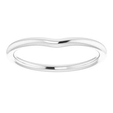 Charger l'image dans la galerie, Sterling Silver Band for 5.8 mm Round Ring
