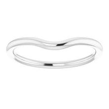 Charger l'image dans la galerie, Sterling Silver Band for 8.2 mm Round Ring
