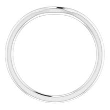 Charger l'image dans la galerie, Sterling Silver Band for 8 mm Round Ring
