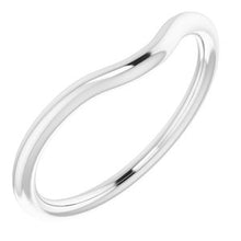 Charger l'image dans la galerie, Sterling Silver Band for 8.8 mm Round Ring
